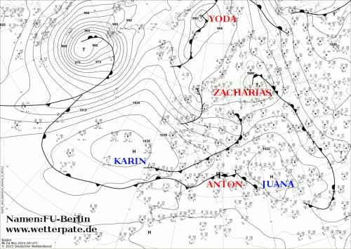 4 MARZO 2015 PREVISIONI METEO