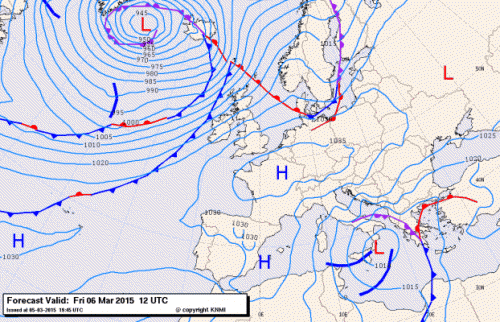 6 MARZO 2015 PREVISIONI METEO