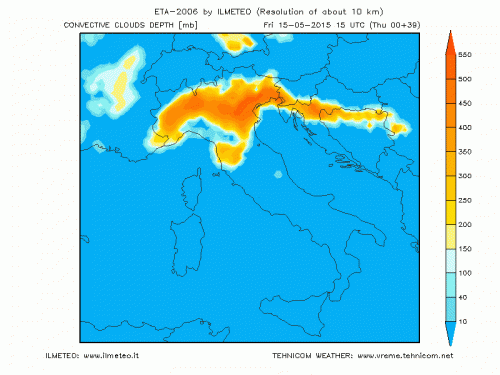 14 MAGGIO 2015 PREVISIONI METEO