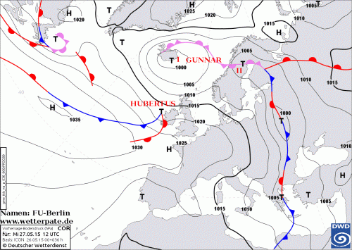 26 MAGGIO 2015 PREVISIONI METEO