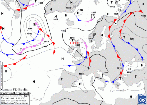 20 GIUGNO 2015 PREVISIONI METEO