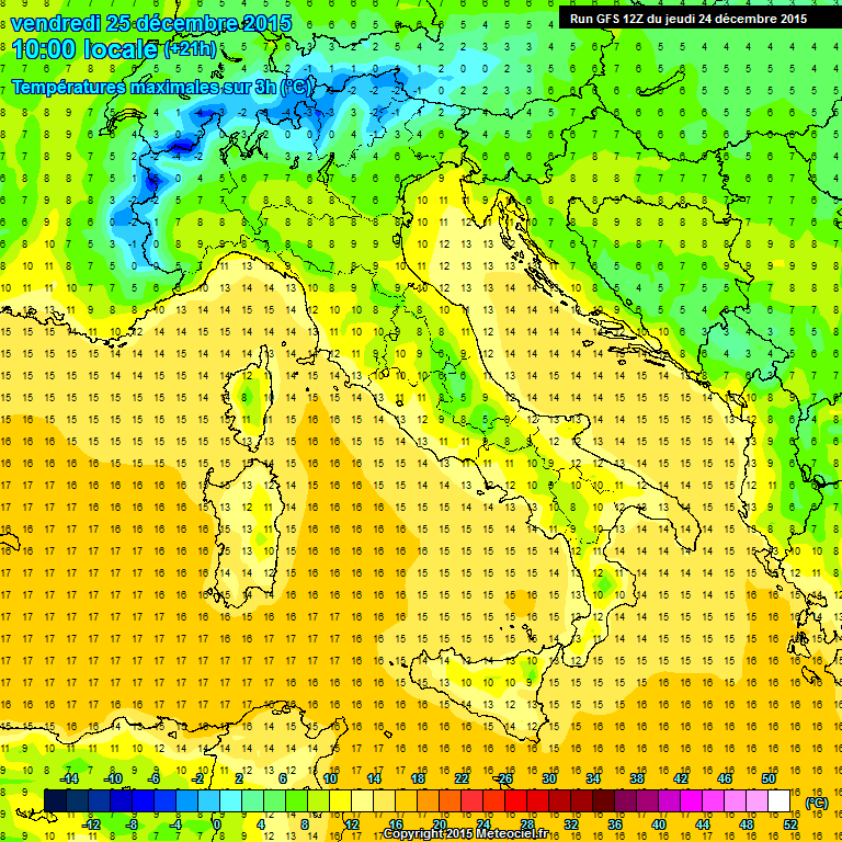 24 DICEMBRE 2015 PREVISIONI METEO