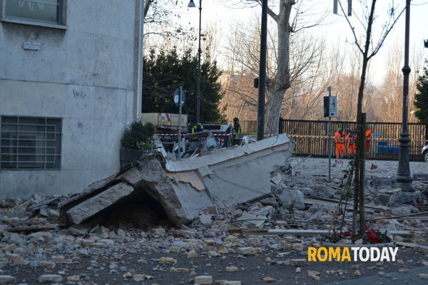 crollo Lungotevere Flaminio (9)