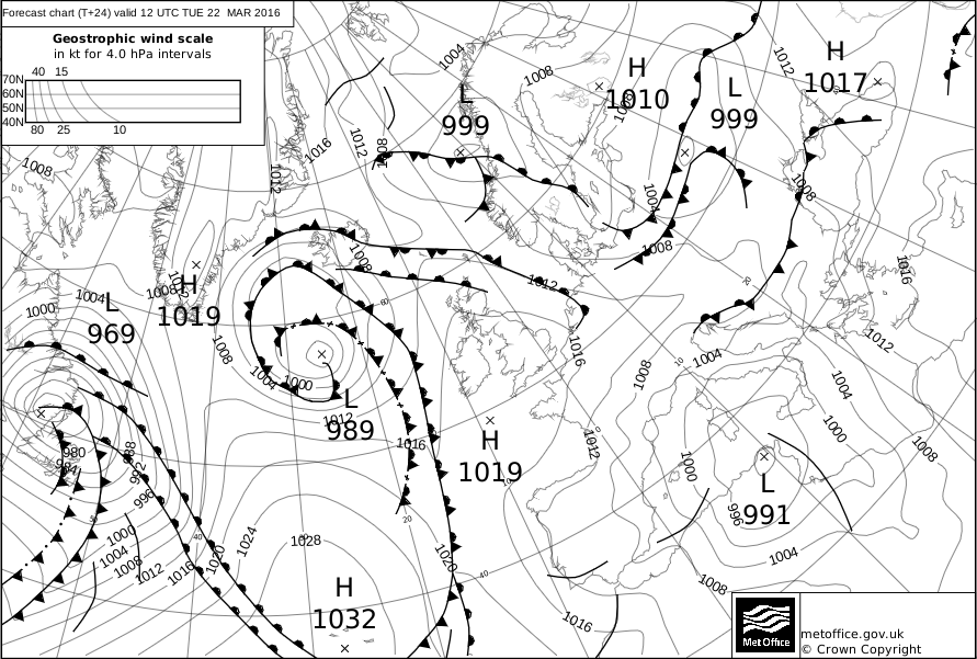 21 MARZO 2016 PREVISIONI METEO