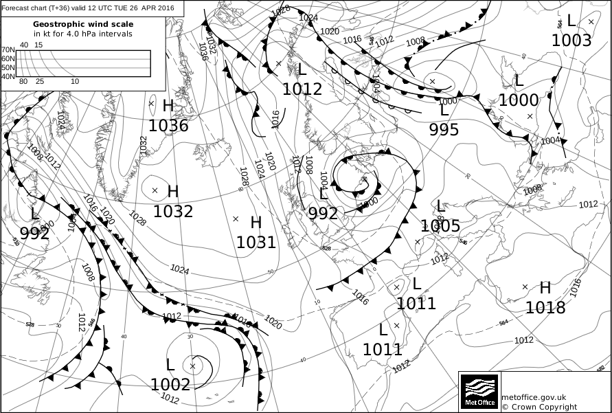 25 APRILE 2016 PREVISIONI METEO