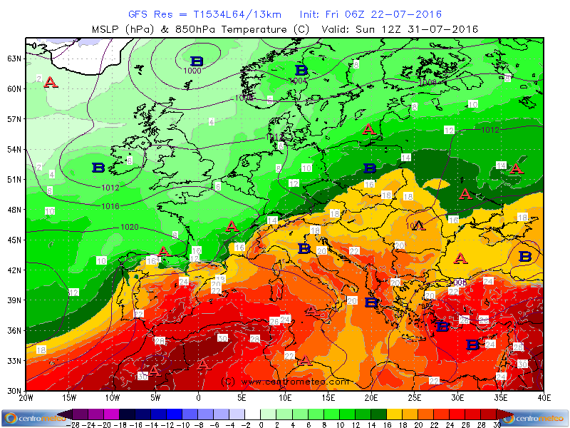 temperature-850hPa-31-luglio-2016