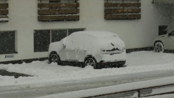 Quasi 30 centimetri di neve a Solda in Alto Adige