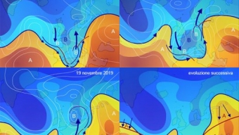 17 novembre 2019…didattiche dinamiche meteo in corso…
