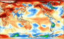 Marzo nel Mondo: ancora temperature sopra la media