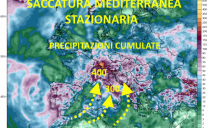 Importante saccatura meridiana in azione sull’Italia la prossima settimana, principali fasi del peggioramento