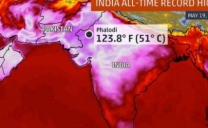 Record di caldo in India: +51°C!