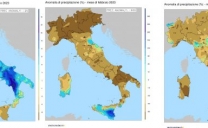 Il punto sulle Piogge in Italia dal 1° Gennaio 2023