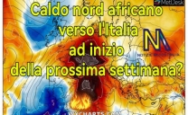 Ipotesi caldo nord africano sull’Italia la prossima settimana 🌡️