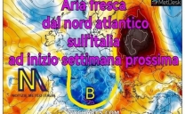 Fresco e temporali sull’Italia nella prima parte della prossima settimana. 🌬️🌪️⛈️