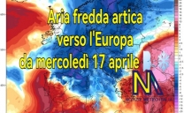 FASE FREDDA IN ARRIVO SULL’ITALIA DA MERCOLEDÌ 17 APRILE 🥶