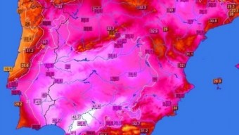 Clima ROVENTE in Spagna, punte fino a +40°C sui settori meridionali