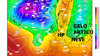 GFS12 smentisce gli Europei, NEVE sulle ADRIATICHE a CAPODANNO, al Nord Alta pressione di nuovo