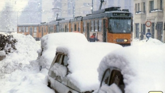 20/40 centimetri di neve a Milano e buona parte del nord