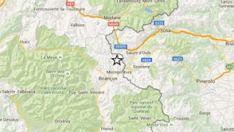 Terremoto di magnitudo 2.2 Confine Italia Francia