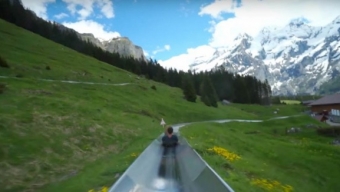 Il divertentissimo Alpine Coaster sulle montagne della Svizzera