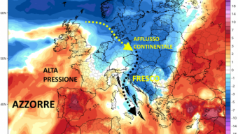 Previsioni estive al completo: nuovo break temporalesco il 2-3 Agosto, poi alimentazione continentale dal Balcani, l’estate resta spesso instabile