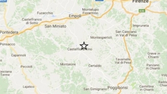 Toscana, scossa di terremoto a Castelfiorentino: magnitudo 3,9