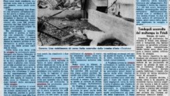 23 Luglio 1976, Violenti Nubifragi in tutta Italia, Raccolti perduti