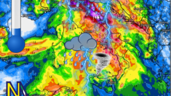 Fresco e forti piogge sull’Italia durante la prossima settimana.