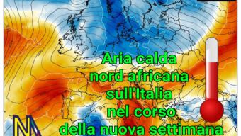 Nuovo caldo in arrivo sull’Italia