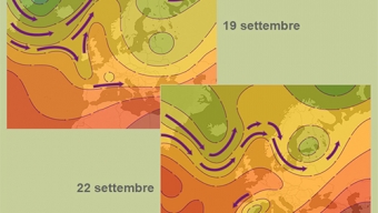 19 settembre 2021…dinamiche troposferiche in atto…