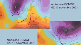 16 novembre 2021…il freddo possibile ma non certo di terza decade: emissioni modellistiche e loro interpretazione…
