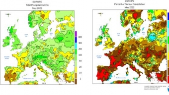 Maggio 2022 in Europa: E’ piovuto a sufficienza?