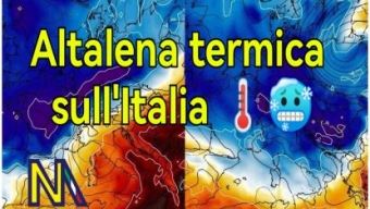 ALTALENA TERMICA SULL’ITALIA NEI PROSSIMI 10 GIORNI.