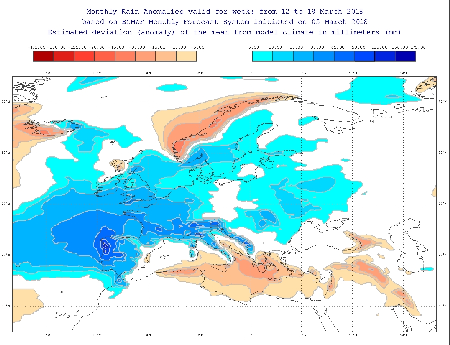 Dove Si Trova La Penisola Iberica Rispetto Al Continente Europeo secondo-il-modello-europeo-ecmwf-fino-a-fine-mese-le-temperature-in